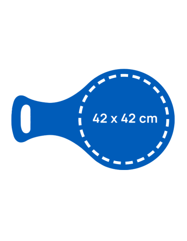 Schlittelfisch – blau