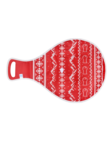 Schlittelfisch Luge – Pull d’hiver, rouge – multicolore