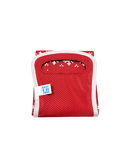 Schlittelfisch Luge – Pull d’hiver, rouge – multicolore