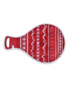 Schlittelfisch Slitta – Maglione invernale, rosso – multicolore