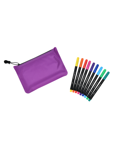 Wickelfisch (S) – Mandala, "Jellyfish" blanc – multicolore