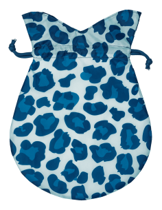 Bikini Bag – Blue Leo