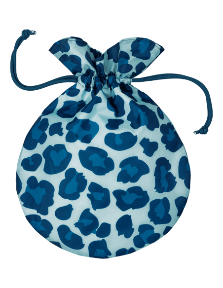 Bikini Bag – Blue Leo