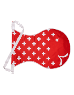 Wickelfisch (L) – Croix suisse – rouge