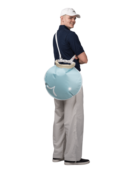 Wickelfisch (M) – Flipflop, Sand/Eis – mehrfarbig